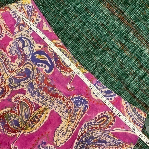 NWT Ralph Lauren paisley gauze skirt - Picture 8 of 11